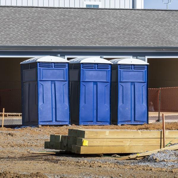 Heavy-duty construction site porta potty in Norman, Oklahoma